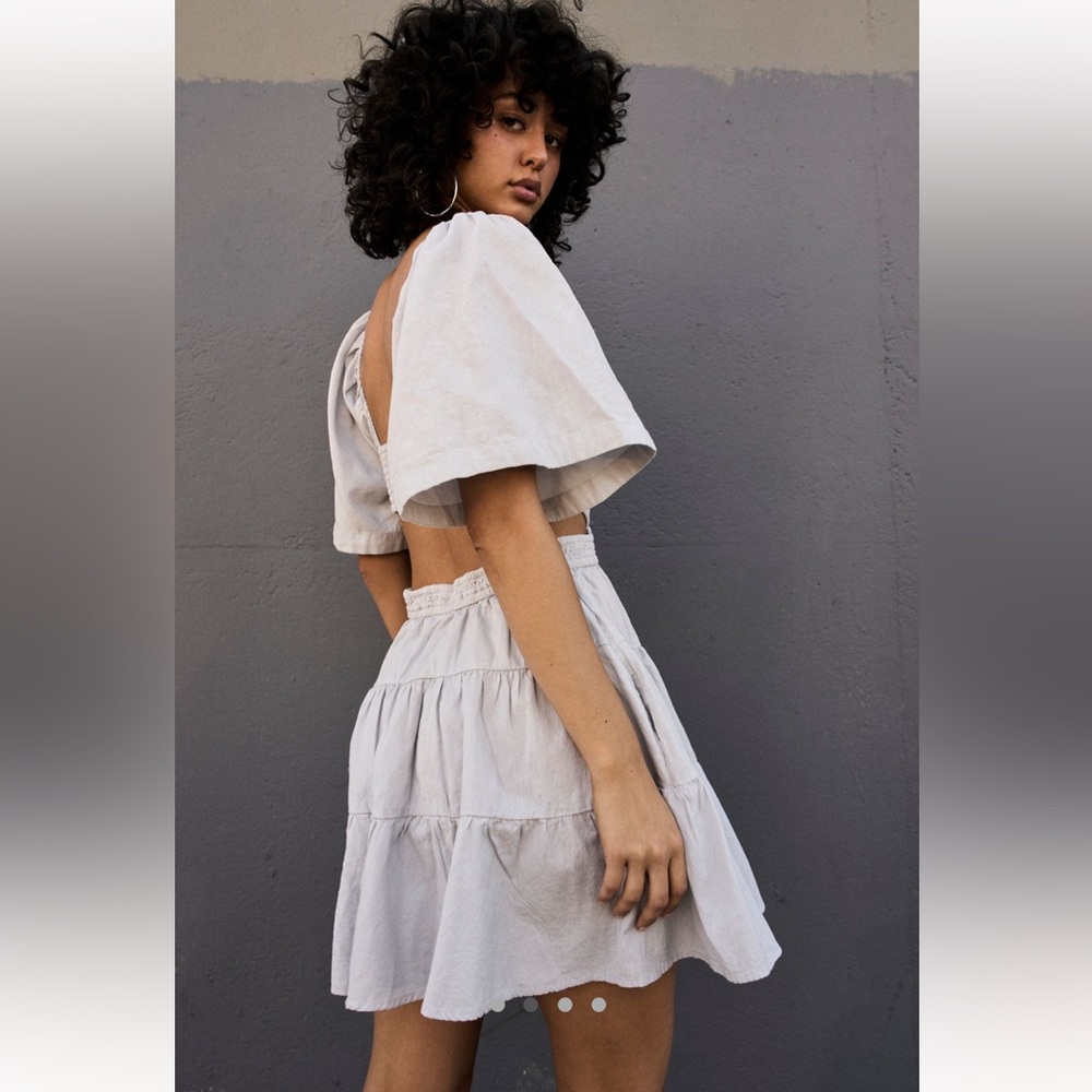 NWT Free People Cross Of Sunlight Mini Dress (M)